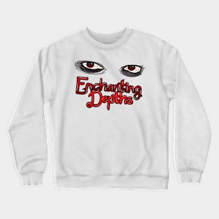 Enchanting Depths | Vampire Eyes | spooky Crewneck Sweatshirt